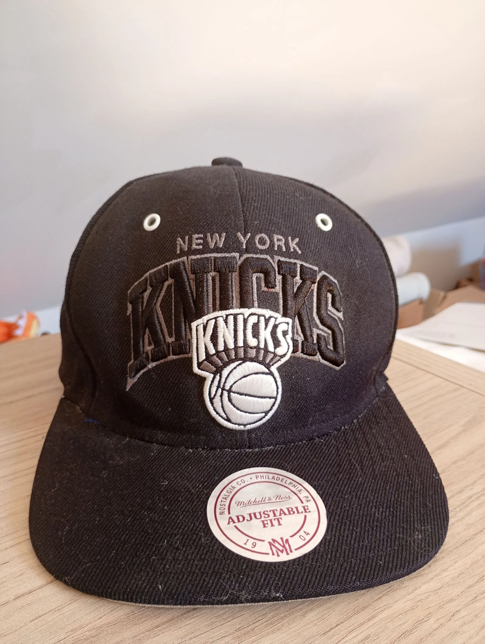 Vintage authentic Knicks adjustable black NBA cap – photo 6